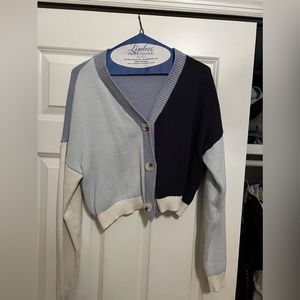 Multi color spring sweater